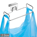 Hanging Holder for Bin Bags 23.5 x 15 x 3.5 cm For Cabinet Doors Practical Waste Organiser 1