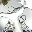 Hanging Mirror with Bird Bell 9