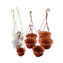 Hanging Plant Pot Holder 10 pcs 10