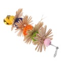 Hanging Rattan Toy for Birds C869 5