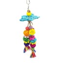 Hanging Rattan Toy for Birds 3