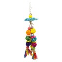 Hanging Rattan Toy for Birds 4