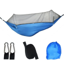 Hangmat voor buiten kamperen met klamboe 250x120 cm Draagbaar net voor 1-2 personen Lichtgewicht opvouwbaar klamboe voor wandelen en reizen 7