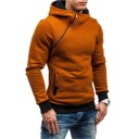 Hanorac elegant pentru bărbați, cu fermoar interesant J946 3