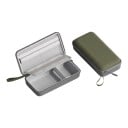 Harde organizer voor elektronica 220 x 110 x 60 mm Oxford 900D Verstelbare scheider Ritsvak Voor powerbank en kabels 4