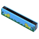 Harmonica à souffler pour enfants avec motif d'animaux 4