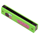 Harmonica à souffler pour enfants avec motif d'animaux 8