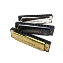 Harmonica C 10 orificii armonică cromatică cu husă pentru începători instrument muzical cadou diverse culori ambalaj de călătorie practic 6