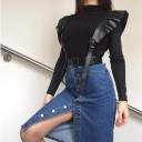 Harnais en cuir pour femmes C996 2
