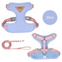 Harnais réglable pour chats et petits chiens XS Harnais respirant en maille avec laisse Ensemble confortable pour l'extérieur 9