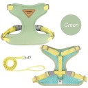 Harnais réglable pour chats et petits chiens XS Harnais respirant en maille avec laisse Ensemble confortable pour l'extérieur 10