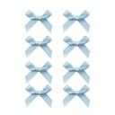 Hårsløjfer 8 stk. klips 4 x 4 cm søde hårtilbehør små sløjfer på klips elegante hårpynt stilfuld frisure til piger 6