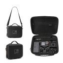 Hårt skyddande fodral 25 x 19,5 x 7 cm EVA resväska med rem för DJI Osmo Action 5 Pro Action 4 Action 3 4