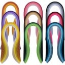 Hârtie de quilling benzi set gradient 900 buc 5 mm x 39 cm nuanțe colorate hârtie pentru decorațiuni DIY și creații creative 2