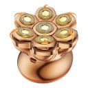 Hårtrimmer til skaldede mænd 7D PRO Flydende blade Magnetisk hoved Vandafvisende 8,6 x 8,6 x 7,6 cm Roséguld Hår- og skægtrimmer 3
