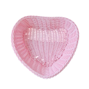 Hartvormige voedselmand 23,5×21,5 cm, rieten mand voor het serveren en opslaan van voedsel in huis 2