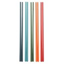 Hashis de silicone antideslizantes para sushi, noodles e arroz - 5 pares 10