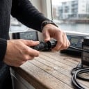 Hastighedssensor til elcykel Hastighedssensor med magnet og holder Spænding 4,2–5,5 V Sort Til motor BAFANG BBS01B BBS02B og BBSHD 4