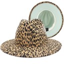 Hat with Leopard Print A2246 5