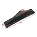 Hátsó lökhárító spoiler 4 db védőburkolat diffúzor 15 x 3 cm és 5 x 9 cm műanyag fekete univerzális autó kiegészítő 4