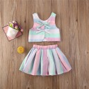 Haut et jupe pour fille L1299 4