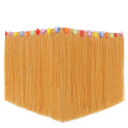 Hawaiiaanse tropische gras 100x60 cm Feestdecoratie voor tafels Zomer Strand Hula Bruiloft Verjaardagen Thematische Viering Tropische Versiering 1