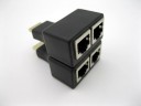 HDMI dobbelt RJ45 portforlænger op til 30 m 2 stk. 3