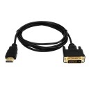 HDMI high speed adapter voor DVD en HDTV - 1 meter 1