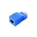HDMI-lähetys- ja vastaanottolaajennin lähiverkon kautta 3