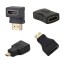 HDMI / Mini HDMI / Micro HDMI adapterek 4 db 1