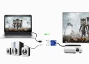 HDMI til VGA 1080P Adapter - Guld 6