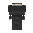 HDMI till DVI 24+1 F/M vridbar adapter 5
