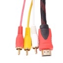 HDMI to RCA AV Cable 1.5 m 1