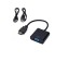 HDMI - VGA adapter audio és tápkábellel 2