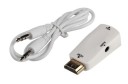 HDMI VGA προσαρμογέας αρσενικός και θηλυκός J1308 9