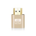 HDMI virtuel skærmemulator Dummy-stik Falsk skærmadapter Fjernskrivebord 4K GPU-acceleration HDMI-skærmsimulator 5