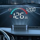 Head Up display HUD GPS 3,5" Projeção no para-brisas 9,5 x 5 x 3 cm Velocímetro Bússola Brilho automático Horário Tempo de viagem Alarme de excesso 2
