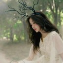 Headband with Long Antlers Universal Size Fantasy Headband Costume Hair Accessory for Cosplay Halloween Festival Party Photography 3