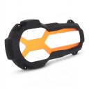 Headlight Protection Cover for BMW R1200GS LC and R1250GS and Adventure 2014–2024 Clear Polycarbonate Lens Black Frame Against Gravel 4