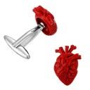 Heart Cufflinks T1360 3