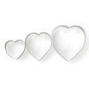 Heart Cutters 3 pcs 3
