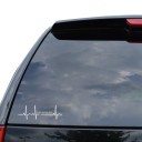 Heart Rate Car Sticker 6