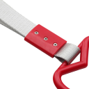 Heart Shaped Car Strap with Handle 9