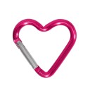 Heart-Shaped Climbing Carabiner 4.4 x 4.1 cm Aluminium Carabiner 10