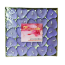 Heart-Shaped Tea Lights Set of 50 Decorative Tea Lights for Weddings Anniversaries Birthdays and DIY Decorations 7