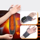 Heated Wrist Brace 5 Temperature Levels 3 Vibration Modes 37.5 x 9 cm LCD Display USB-C Charging 1800 mAh Battery Auto Shut-off 4