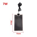 Heating Mat for Reptiles 7W 28 x 15 cm with Adjustable Temperature and EU Connector 5