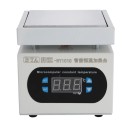 Heating Station 100 × 100 mm Microcomputer Heating Plate 0–400 °C 350 W Even Heating LED Display Adjustable Temperature 220 V EU Plug 2