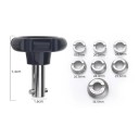 HEDAPAI 5537 Watch Key Set with 8 Interchangeable Attachments for Opening Screw-Back Watch Cases 2