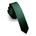 Hedvábná jednobarevná kravata 150 x 4 cm Elegantní pánská kravata z kvalitního hedvábí Úzký design Stylový doplněk na svatby, večírky 18